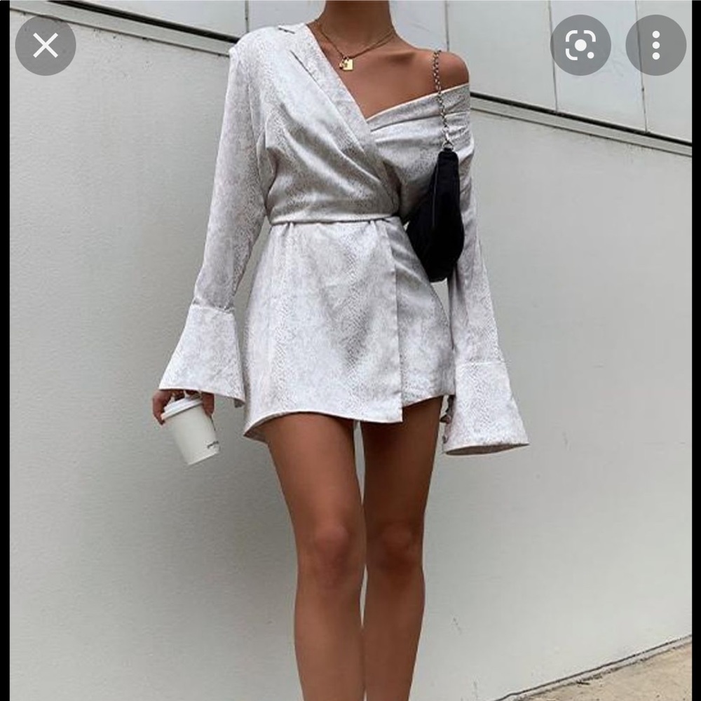 Lioness Catching  Feelings Mini Dress in Python Size XS